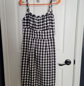 Hearts and Found gingham wiggle dress